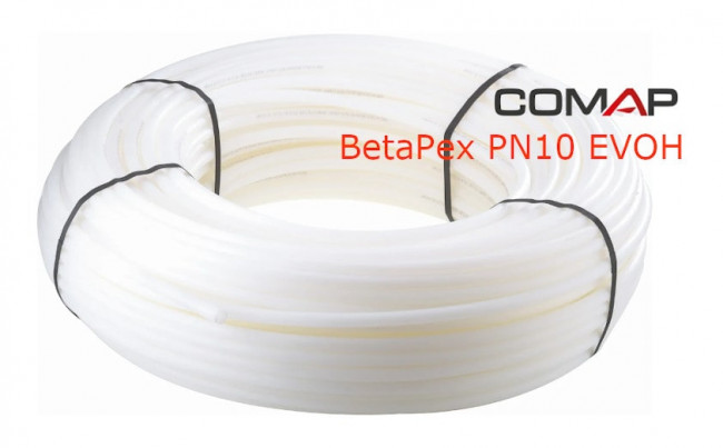 Труба из сшитого полиэтилена Comap PentaPEX pipe with EVON 20x2,8мм 10 бар, 9011 (100)