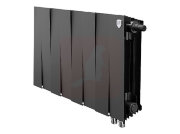 Биметаллический радиатор Royal Thermo Piano Forte 300 VDR Noir Sable, 8 секций Биметаллический радиатор Royal Thermo Piano Forte 300 VDR Noir Sable, 8 секций