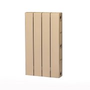 Биметаллический радиатор Rifar Supremo 500, 4 секции, 3/4" Айвори Биметаллический радиатор Rifar Supremo 500, 4 секции, 3/4" Айвори