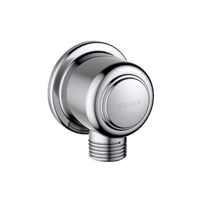 Шланговое подсоединение Aquatek Классик, хром AQ2461CR Шланговое подсоединение Aquatek Классик, хром AQ2461CR