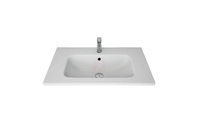Тумба с раковиной Sanstar Smile 80, 2 ящика, напольная, белая, Эйфория 80 Тумба с раковиной Sanstar Smile 80, 2 ящика, напольная, белая, Эйфория 80