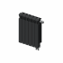 Радиатор биметаллический Rifar Monolit 500 х 6 сек. НП правое (MVR) Антрацит