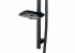 Душевой гарнитур Aquatek Вега 3jet 730 мм, матовый черный AQ2011MB