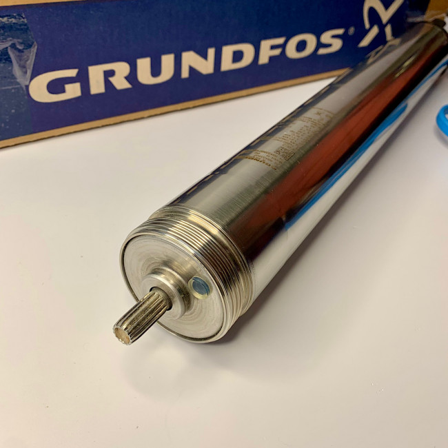 Электродвигатель для центробежного насоса Grundfos MSE3 cpl. 1x200-240V, 1,15kW, погружной Электродвигатель для центробежного насоса Grundfos MSE3 cpl. 1x200-240V, 1,15kW, погружной