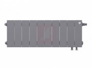 Биметаллический радиатор Royal Thermo Piano Forte 200 VDR Silver Satin, 10 секций Биметаллический радиатор Royal Thermo Piano Forte 200 VDR Silver Satin, 10 секций