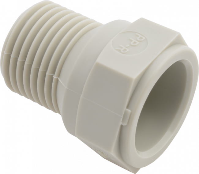Заглушка FV-Plast PPR с резьбой 1/2", серая Заглушка FV-Plast PPR с резьбой 1/2", серая