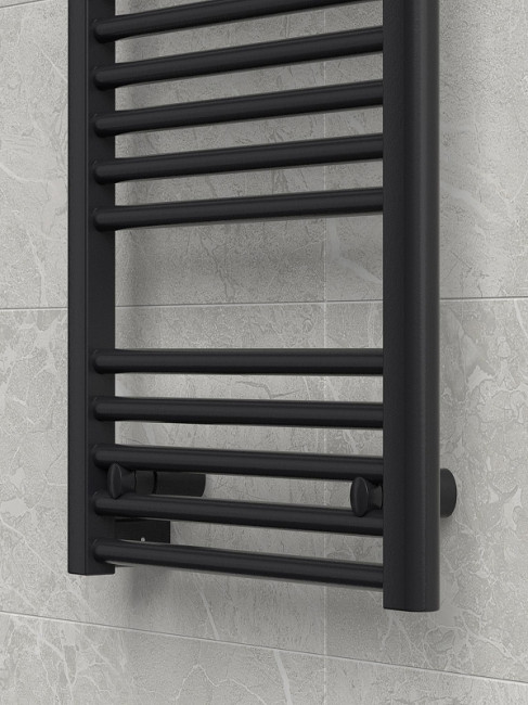 Полотенцесушитель электрический Rifar D-Line 1500х500, цвет черный янтарь матовый, 350 Вт DL-150-50-BM Полотенцесушитель электрический Rifar D-Line 1500х500, цвет черный янтарь матовый, 350 Вт DL-150-50-BM