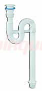 Сифон для раковины гофрированный VIRPlast "VIR" 1 1/4"х40/50, пластиковая чашка 63 мм L1500 мм, с хомутом жесткости Сифон для раковины гофрированный VIRPlast "VIR" 1 1/4"х40/50, пластиковая чашка 63 мм L1500 мм, с хомутом жесткости