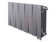 Биметаллический радиатор Royal Thermo Piano Forte 300 VDR Silver Satin, 10 секций Биметаллический радиатор Royal Thermo Piano Forte 300 VDR Silver Satin, 10 секций