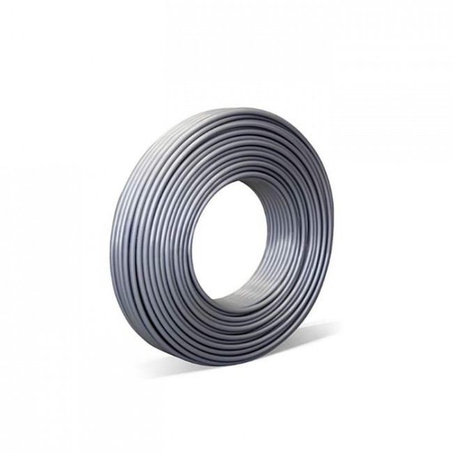 Труба из сшитого полиэтилена универсальная Varmega Flex PE-Xa/EVOH 25X3,5 50 м, многослойная, серая (серебристая)