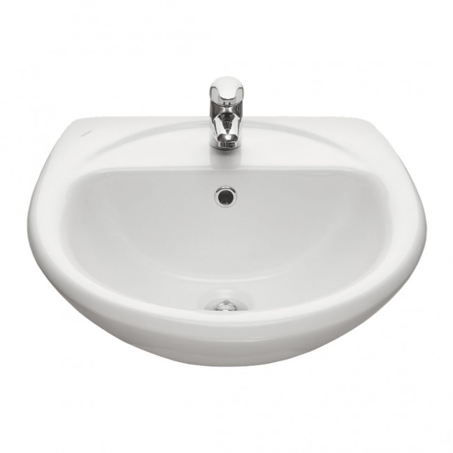 Раковина Santeri Соната 540х485 подвесная, с переливом, белая 131112S0011B0 Раковина Santeri Соната 540х485 подвесная, с переливом, белая 131112S0011B0