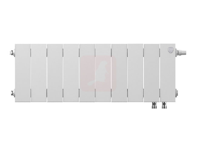 Биметаллический радиатор Royal Thermo Piano Forte 200 VDR Bianco Traffico, 10 секций Биметаллический радиатор Royal Thermo Piano Forte 200 VDR Bianco Traffico, 10 секций