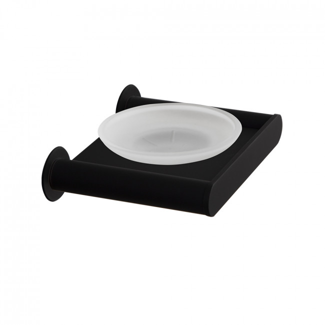 Мыльница Ramon Soler Accesorios SOP02NM с держателем, черный Мыльница Ramon Soler Accesorios SOP02NM с держателем, черный