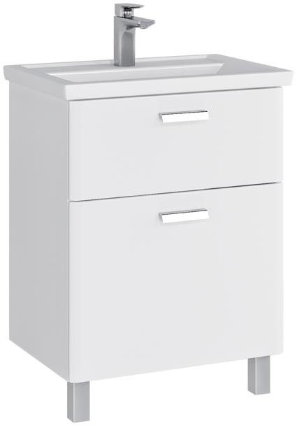 Тумба с раковиной Sanstar Gretta 60, напольная, Fest 60 Тумба с раковиной Sanstar Gretta 60, напольная, Fest 60