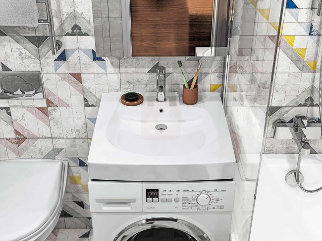 Раковина Santek Пилот-60 (кронштейн, крепеж, сифон)