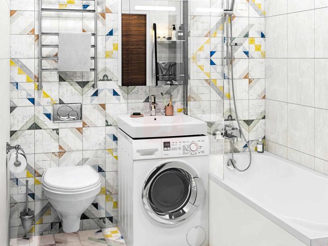 Раковина Santek Пилот-60 (кронштейн, крепеж, сифон)