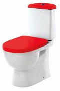 Унитаз-компакт Sanita luxe BEST COLOR RED Унитаз-компакт Sanita luxe BEST COLOR RED