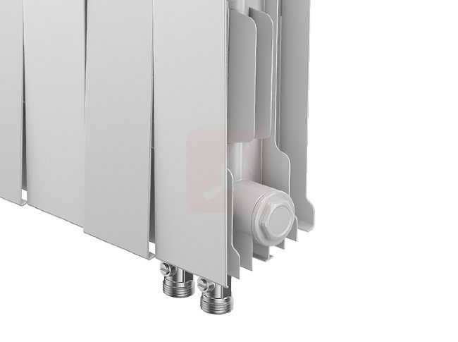 Биметаллический радиатор Royal Thermo Piano Forte 200 VDR Bianco Traffico, 12 секций Биметаллический радиатор Royal Thermo Piano Forte 200 VDR Bianco Traffico, 12 секций