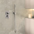 Ручной душ Ramon Soler Hydrotherapy с шлангом и встроенным налокотником с кронштейном, с 1 функцией 3981P хром