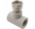 Тройник FV-Plast PPR 20х3/4" с накидной гайкой, серый