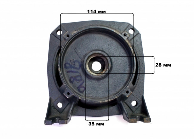 Фланец насоса Unipump JET 110 L (серый) 29818 Фланец насоса Unipump JET 110 L (серый) 29818