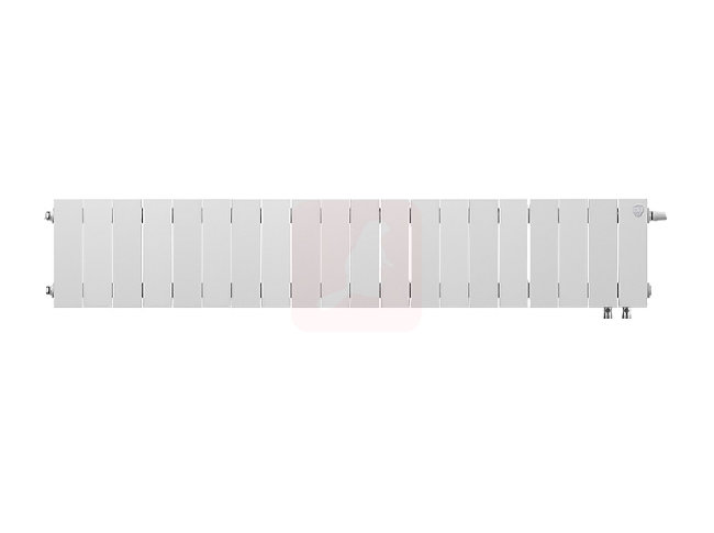 Биметаллический радиатор Royal Thermo Piano Forte 200 VDR Bianco Traffico, 20 секций
