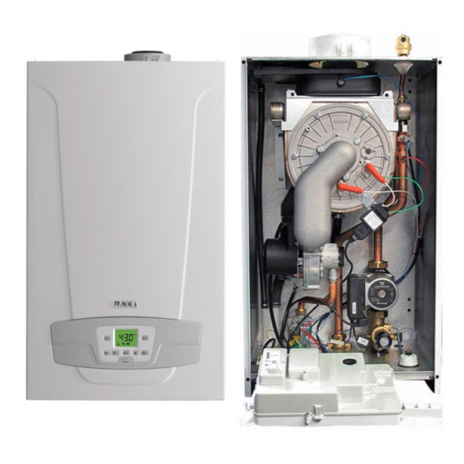 Настенный газовый котел Baxi ECO-4S 10 F, 10 кВт, 2-контура, с закрытой камерой сгорания