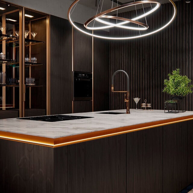 Смеситель для кухни Ramon Soler с магнитным держателем и гибким изливом Kitchen Magnet 386801MACU медный Смеситель для кухни Ramon Soler с магнитным держателем и гибким изливом Kitchen Magnet 386801MACU медный