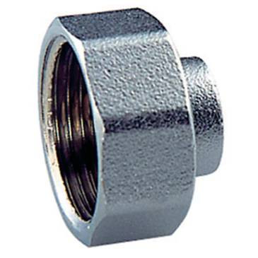 Переходник прямой (муфта) для коллекторов FAR 3/4"ВР х 1/2"ВР хромированный FK 4000 3412 Переходник прямой (муфта) для коллекторов FAR 3/4"ВР х 1/2"ВР хромированный FK 4000 3412