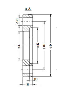 Фланец к фланцевому бурту Valfex PPR 63, белый