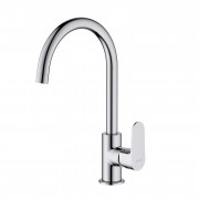 Смеситель для кухни Aquatek Оберон (полукруглый излив), хром AQ1282CR Смеситель для кухни Aquatek Оберон (полукруглый излив), хром AQ1282CR