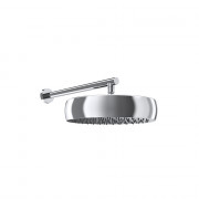 Излив душевой круглый Ramon Soler Hydrotherapy D300 мм. настенный, встраиваемый, латунь BH02RMVOL хром Излив душевой круглый Ramon Soler Hydrotherapy D300 мм. настенный, встраиваемый, латунь BH02RMVOL хром