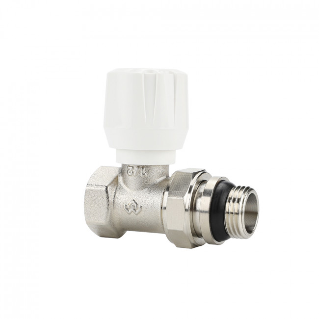 Клапан (вентиль) радиаторный ручной регулировки Varmega VM101, ДУ15 1/2" x 3/4"EK НР, прямой, с самоуплотняющимся полусгоном VM10112 Клапан (вентиль) радиаторный ручной регулировки Varmega VM101, ДУ15 1/2" x 3/4"EK НР, прямой, с самоуплотняющимся полусгоном VM10112