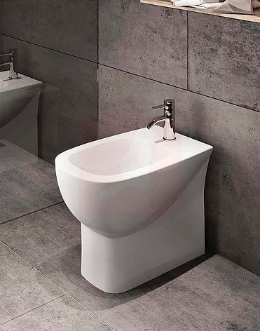 Биде Sanita luxe универсальное напольное для коллекций INFINITY, QUADRO Биде Sanita luxe универсальное напольное для коллекций INFINITY, QUADRO