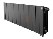 Биметаллический радиатор Royal Thermo Piano Forte 300 VDR Noir Sable, 16 секций Биметаллический радиатор Royal Thermo Piano Forte 300 VDR Noir Sable, 16 секций