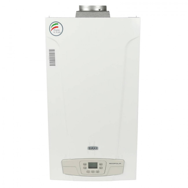 Настенный газовый котел Baxi ЕСО Four 1.24, 24 кВт 1-контур., с открытой камерой сгорания Настенный газовый котел Baxi ЕСО Four 1.24, 24 кВт 1-контур., с открытой камерой сгорания