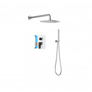 Комплект для душа Aquatek Оберон AQ1272CR 3 в 1, хром Комплект для душа Aquatek Оберон AQ1272CR 3 в 1, хром