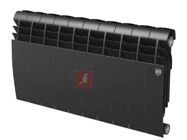 Радиатор биметаллический Royal Thermo Biliner B 350 Черный -10 секц. Радиатор биметаллический Royal Thermo Biliner B 350 Черный -10 секц.