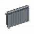 Радиатор биметаллический Rifar Monolit 500 х12 сек. НП левое (MVL) Титан