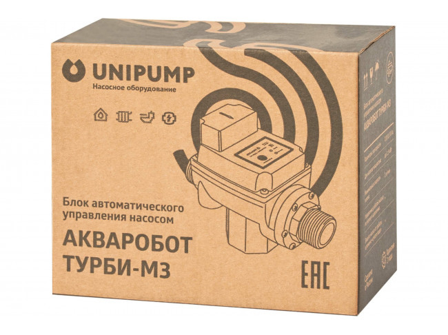 Блок управления насосом Unipump ТУРБИ-M3 94654 Блок управления насосом Unipump ТУРБИ-M3 94654