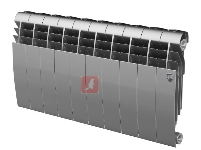 Радиатор биметаллический Royal Thermo BiLiner B 350 Серебристый --10 секц. Радиатор биметаллический Royal Thermo BiLiner B 350 Серебристый --10 секц.