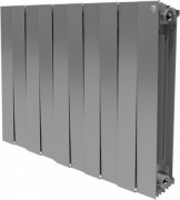 Радиатор биметаллический Royal Thermo Piano Forte 500 new/Silver Satin-14 секц.