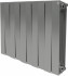 Радиатор биметаллический Royal Thermo Piano Forte 500 new/Silver Satin-14 секц.