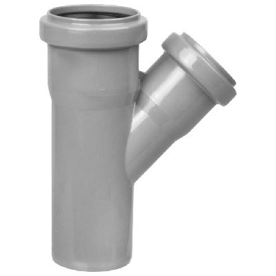 Тройник канализационный Pestan PPR 125/125 45° Тройник канализационный Pestan PPR 125/125 45°