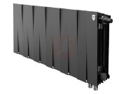 Биметаллический радиатор Royal Thermo Piano Forte 300 VDR Noir Sable,12секций Биметаллический радиатор Royal Thermo Piano Forte 300 VDR Noir Sable,12секций