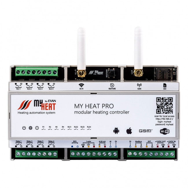 Контроллер отопления MyHeat Pro Контроллер отопления MyHeat Pro