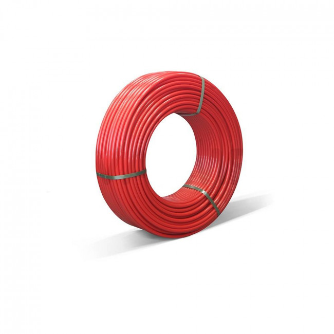 Труба из сшитого полиэтилена Varmega PE-Xa/EVOH 16X2,0 бухта 100 м, многослойная, красная Труба из сшитого полиэтилена Varmega PE-Xa/EVOH 16X2,0 бухта 100 м, многослойная, красная