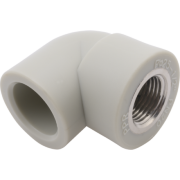 Колено комбинированное FV-Plast PPR ВP 16х1/2", серое Колено комбинированное FV-Plast PPR ВP 16х1/2", серое