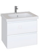 Тумба с раковиной Sanstar Arista 60, 2 ящика, подвесная, белая, Grace 60 Тумба с раковиной Sanstar Arista 60, 2 ящика, подвесная, белая, Grace 60