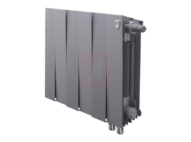 Биметаллический радиатор Royal Thermo Piano Forte 300 VDR Silver Satin, 6 секций Биметаллический радиатор Royal Thermo Piano Forte 300 VDR Silver Satin, 6 секций
